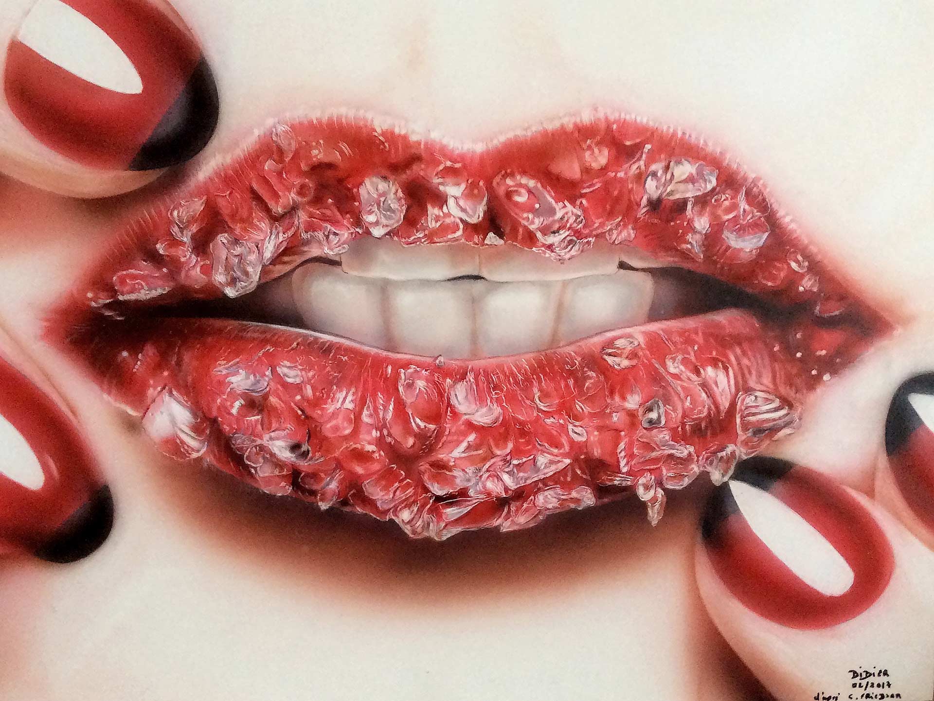 Red Lips Art